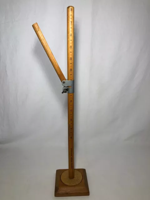 Vintage Sewing Dritz Skirt Marker Hem Ruler Chalk Holder 18" Tall