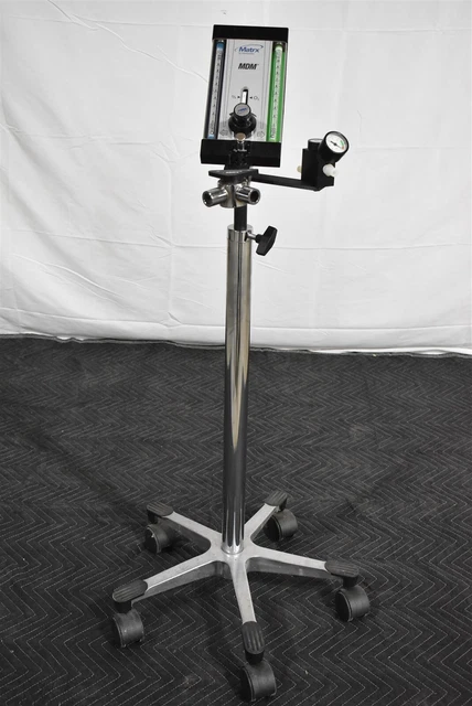 Matrx MDM Dental Dentistry Nitrous N2O Flowmeter Conscious Sedation Unit