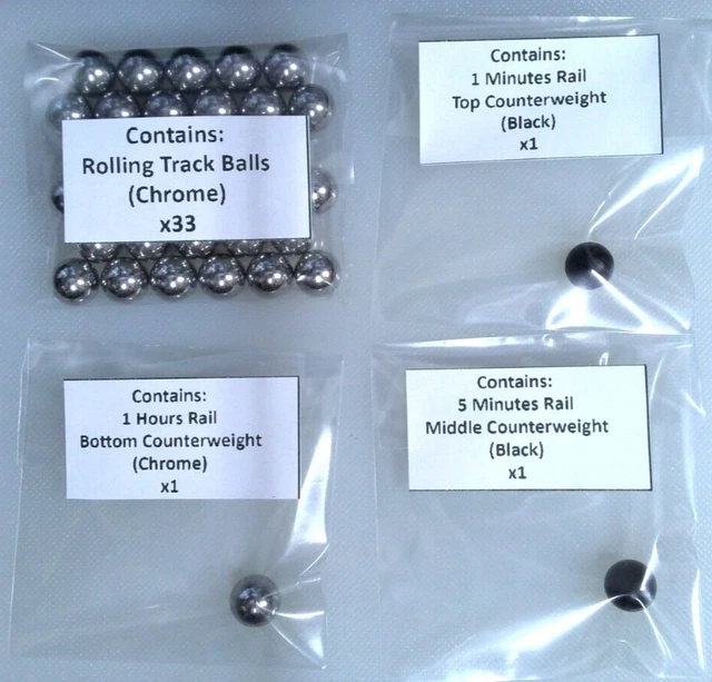 ARROW BALL CLOCK Replacement Balls Handicraft & Time Machine