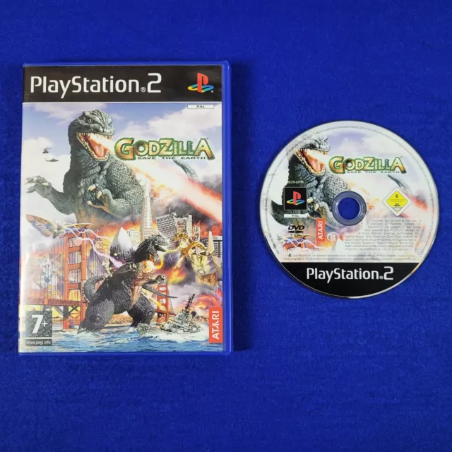 GODZILLA SAVE THE EARTH PLAYSTATION 2 PS2 PS 2