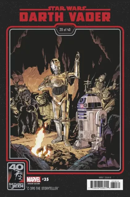 Star Wars: Darth Vader #35 (Chris Sprouse Rotj 40Th Anniversary)(2023) ~ Marvel