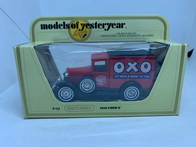 Modèle Matchbox Ford A Truck 1930 – Édition OXO, Vintage 1978, Modèle D'antan En état Neuf