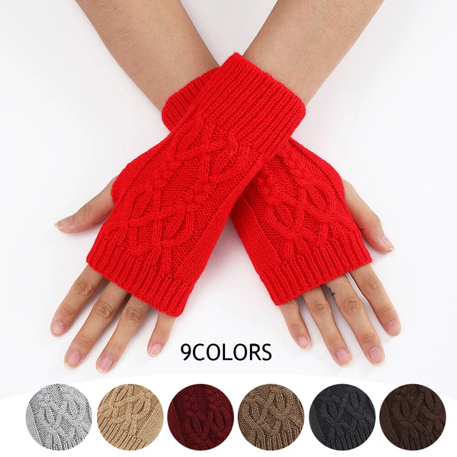 Gants O’Neill Bleus - Motif Tresse Tricoté - 100% Polyacrylique - Neuf Avec étiquettes