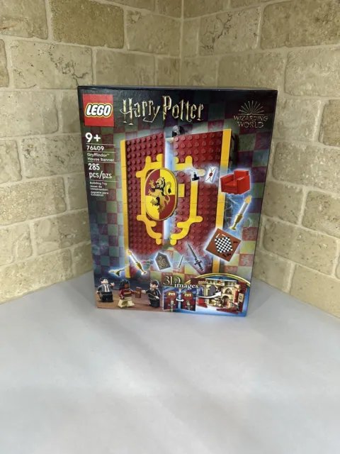 Lego Harry Potter Gryffindor House Banner 9+ 285 Pcs Building Toy 76409