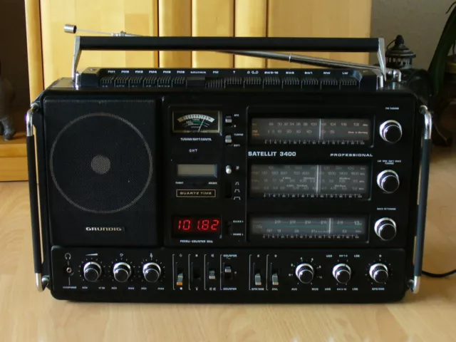 Kult Radio Weltempfänger  GRUNDIG SATELLIT 3400 PROFESIONAL