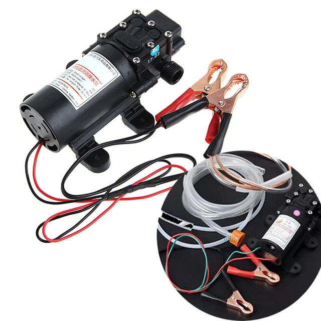12V 60W Motor Oil Electric Siphon Extractor Suction Transfer Change Pump