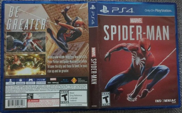 Marvel's Spider-Man (PlayStation 4, 2018) Marvel's Spider-Man (PlayStation 4, 2018)