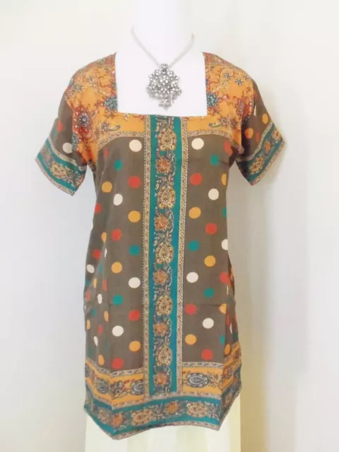 Indian Bollywood Kurta Kurti Designer Women Ethnic Dress Top Tunic Pakistani