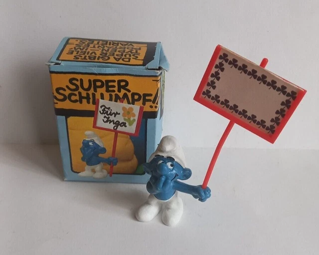 Puffi - Superpuffi SIGNBEARER cod.40208 - Peyo W. Germany