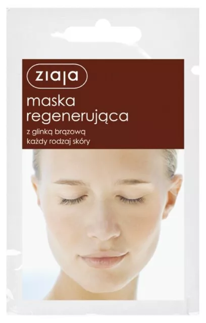 Ziaja Regenerating Mask With Brown Clay