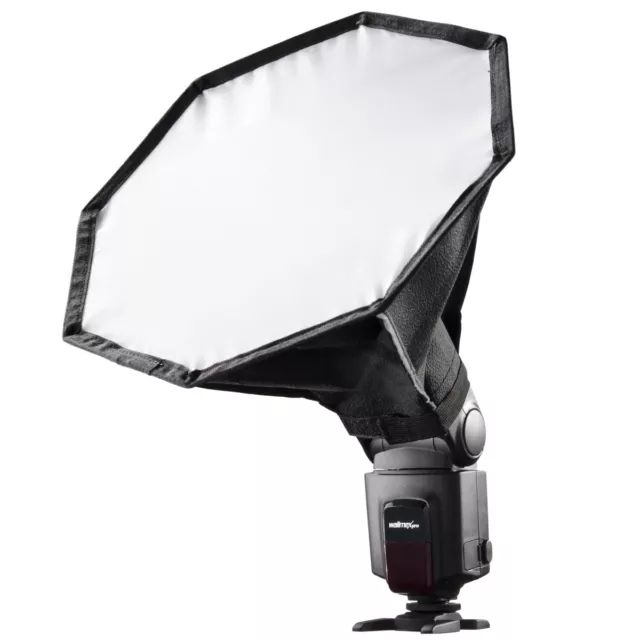 walimex Octagon Softbox Ø28cm für Systemblitz / Kompaktblitz 2