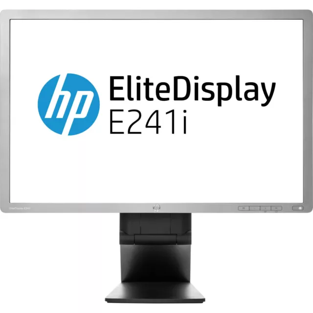 HP EliteDisplay E241i Monitor LED IPS 24" Full HD 1080p - VGA DVI DISPLAYPORT