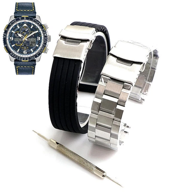Citizen blue angels sales watch band replacement