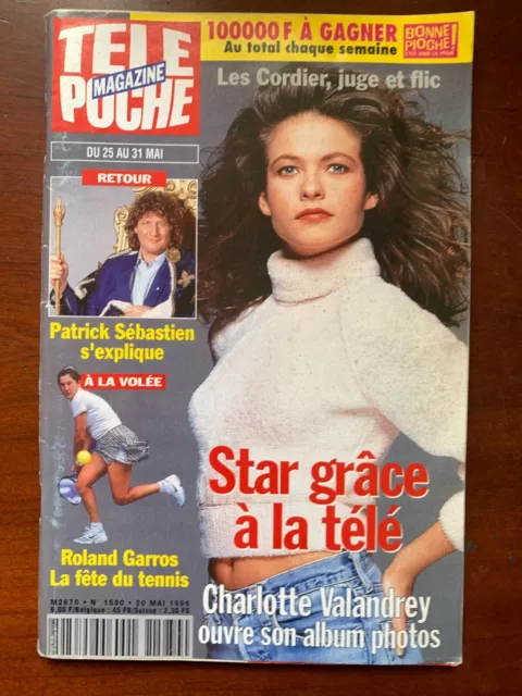 Télé Poche 20/05/1996; Charlotte Valandrey/ P. Sébastien/ F. Chalais/ Y. Rénier