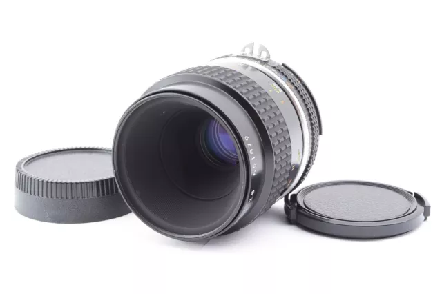 [Near MINT] NIkon Ai-S AIS Micro Nikkor 55mm f/2.8 Macro MF Lens From JAPAN
