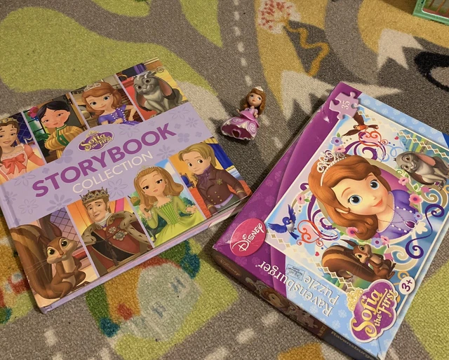 DISNEY JUNIOR SOFIA the First Bundle Storybook Collection Book + Toy ...