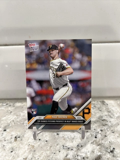 2024 Topps Now Paul Skenes MLB Debut Graded Gem Mint 10