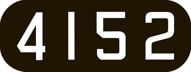 HO105BL - 8 Inch EMD/GE Backlit Number Board Decals - ShellScale Decals ...