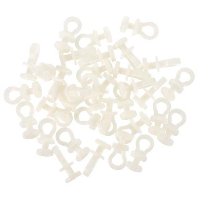 Rouleaux De Rideaux En Plastique Glisseur Douche Piste Rail Plafond Planeur