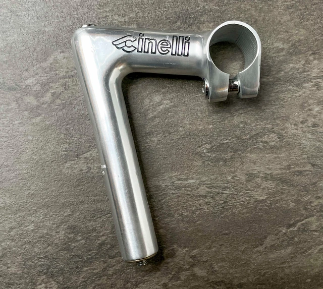 Potence Vélo Cinelli 1R NERO - 115mm - Diamètre 26,0mm - Noir - NEUF Avec Traces