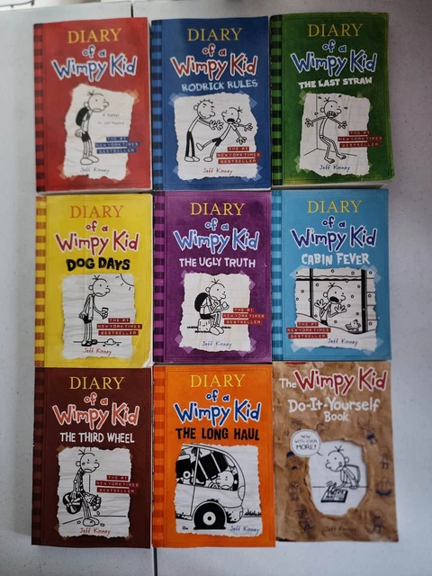 Diary Of A Wimpy Kid 9 Book Collection Set – QZUW
