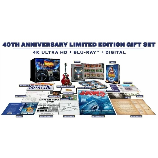 BACK TO THE Future 40th Anniversary 4K Trilogy Amazon