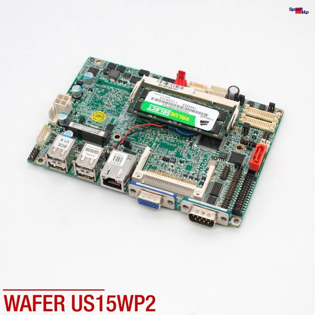 WAFER US15WP2 IPC6-Z510P Industrial Motherboard Mainboard 3x Rs232 Atom ...
