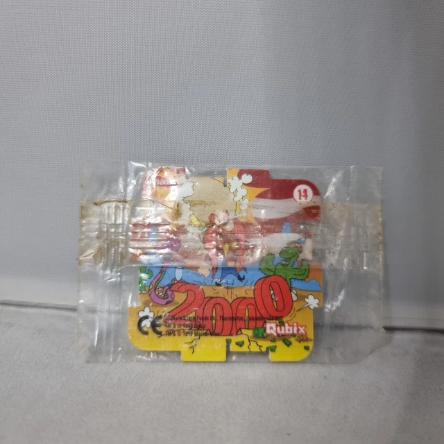 NUOVO CON SCATOLA 2000 Walkers Qubix Looney Tunes 14 pezzo puzzle