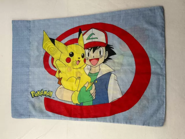 Vintage pokemon pillowcase 2x