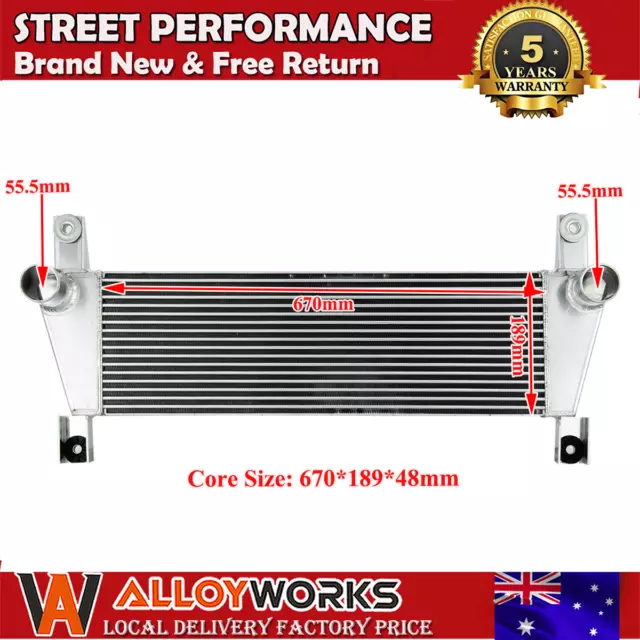 Intercooler For 2011-2017 Ford Ranger PX/ MAZDA BT50 Turbo Diesel 2.2L 3.2L