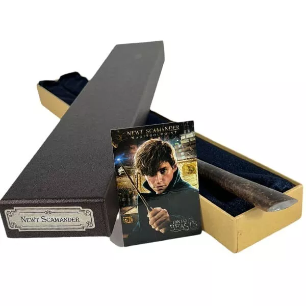 日本正規代理店品 Noble Collection Presentoir Harry Potter Les Animaux  Fantastiques logo Macusa Baguettes Magiques 40cm 0849421003579