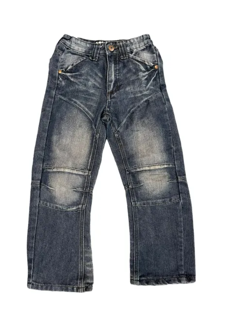 Denim co navy denim jeans boys kids age 5-6 (DU04)