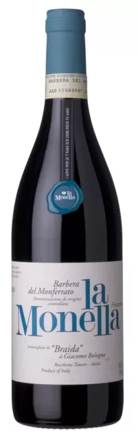 Barbera del Monferrato DOC la Monella "Braida" di Giacomo Bologna