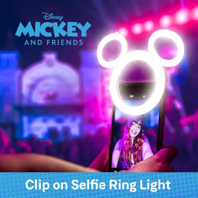 Disney Topolino Luce Anello Selfie LED Selfie per smartphone, post social media 3