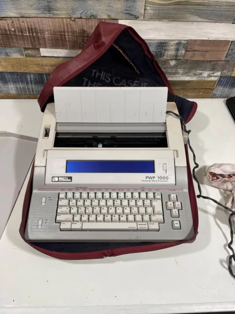 Retro Vintage Smith Corona PWP 1000 Personal Word Processor (FAULTY)