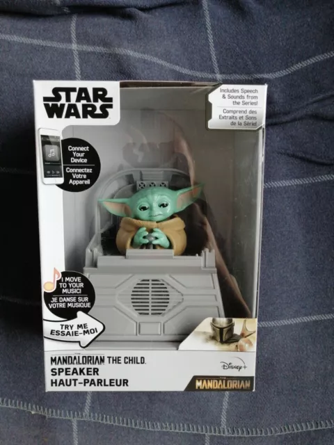 Grogu the child - The Mandalorian Star wars Haut parleur interactif NEUF