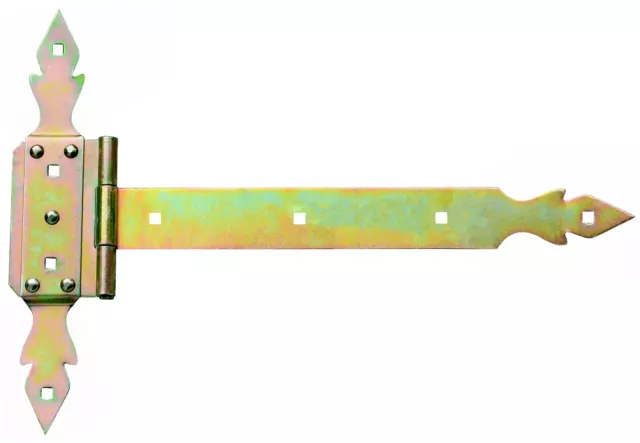 Charnière à Penture Charnières de T Bandes en 400 MM Plaque 325 Sévère Zingué