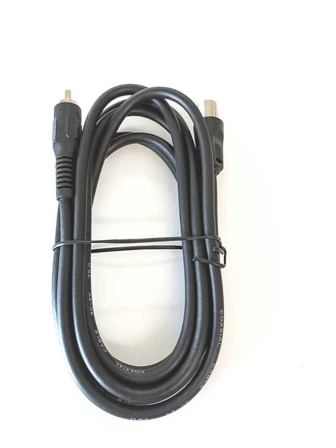 Cavo Antenna TV M/F 10,0 M Nero ICOC AV-333 Goobay - Foto 12