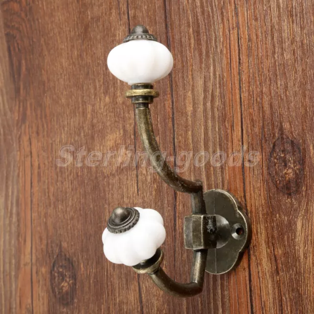 Luxury Wall Hooks Coat Rack Hat Towel Clothes Hook Hanger European Decorative