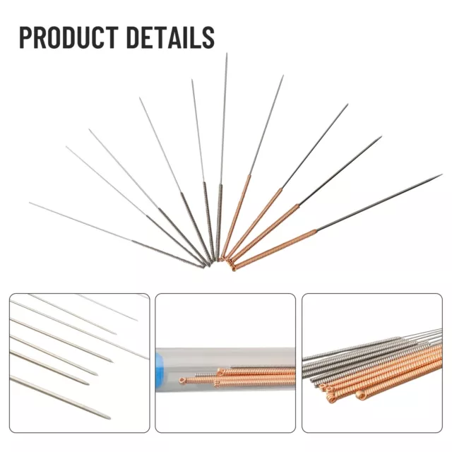 Improve Print Quality and Prevent Clogs MK8 Nozzle Cleaning Needles 10pcs Set