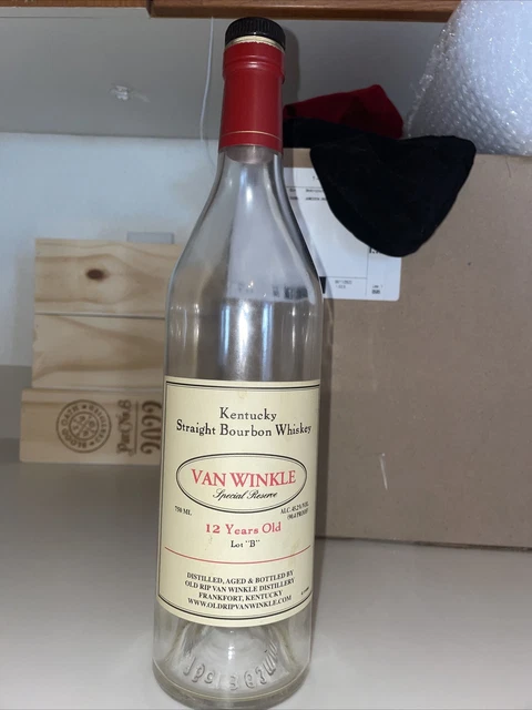 Pappy Van Winkle / Van Winkle Special Reserve 12 Year Old - Lot B (empty bottle)