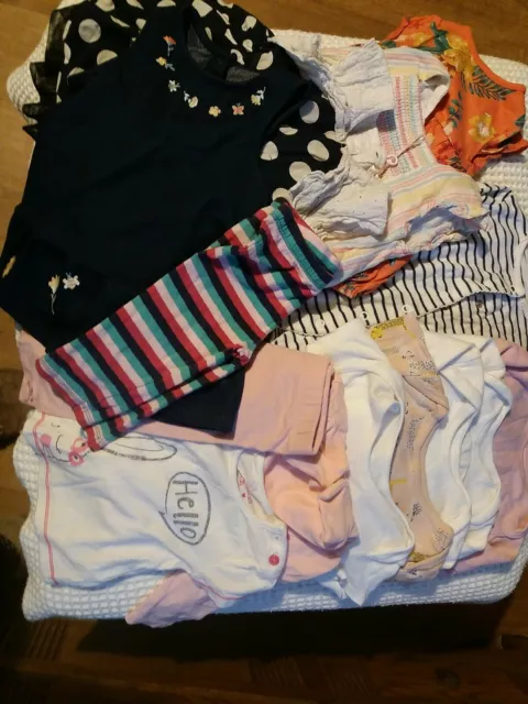Baby Bundle Girls Aged 3-6 Months 14 Items