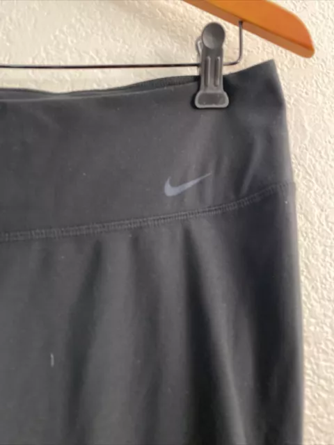 Nike Cropped Leggings Dri-Fit Ten Less Plastic Bottles One Legend Womens L T40 2