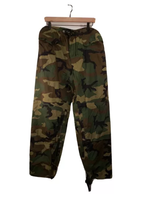 US Military ORC Industries Improved Rainsuit Pants/Trouser Camo Size (M) Medium US Military ORC Industries Improved Rainsuit Pants/Trouser Camo Size (M) Medium