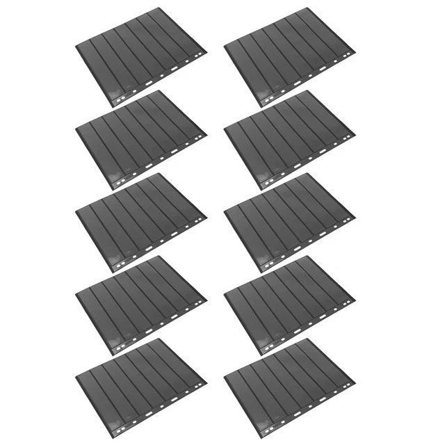 10PCS Stamp Grid Stamp Page Stamp Holders of Stamp Album PVC Loose-Leaf Inn F4I8