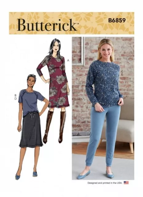 Butterick Sewing Pattern 6859 Women ZZ (L-XL-XXL)