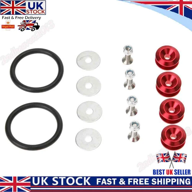 Release Fasteners For Front Bumpers Rear Bumpers Reinforcement Ring for JDM UK
