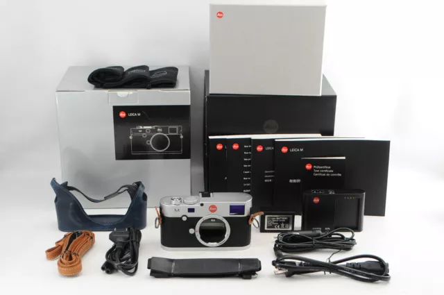 ☆TOP MINT Body☆ LEICA M Typ 240 24MP Digital Rangefinder Silver From JAPAN *201