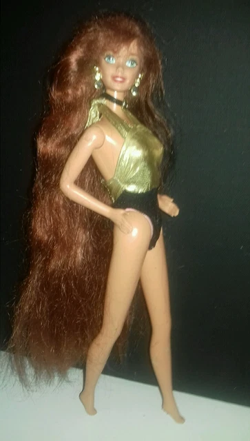 BARBIE VINTAGE BARBIE Cheveux Longs Rousse Barbie Cut n Style