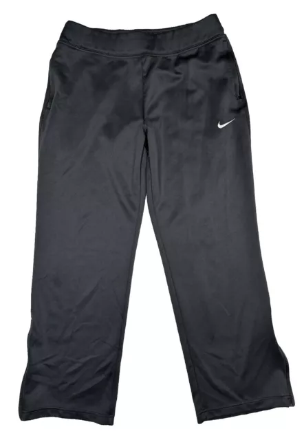 NIKE DRI FIT Men Size L (Measure 31x30) Dark Gray Pull On Sweatpants ...